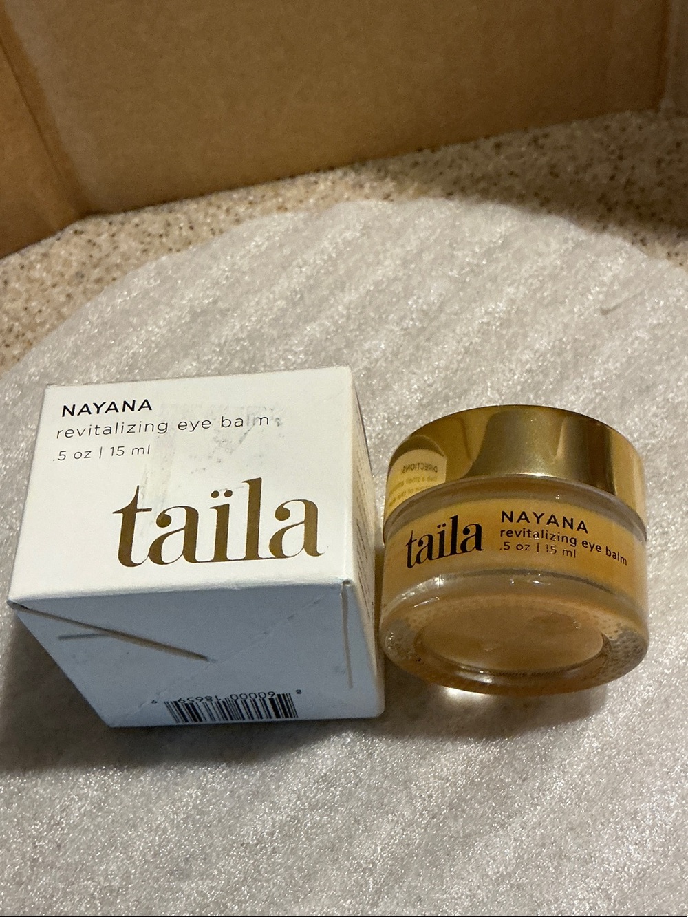 NAYANA by Talia USA Revitalizing Eye Balm 0.5 oz w/Box